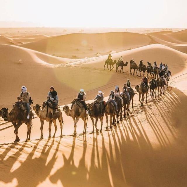 galaxy desert camp Merzouga Exterior foto